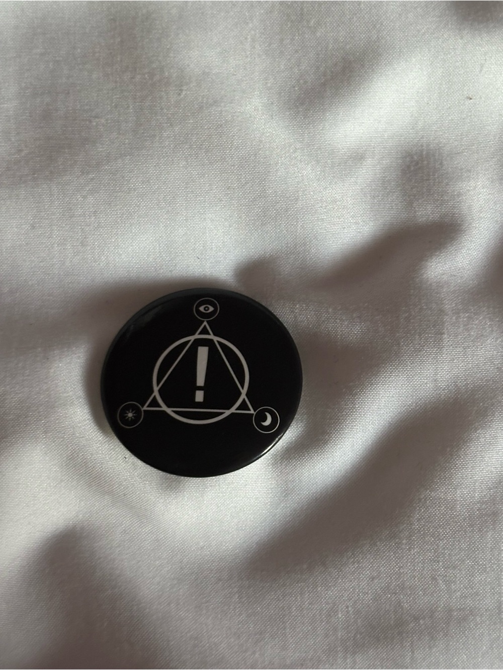 Panic! At the Disco Black Logo Pin - Picture 5 of 6